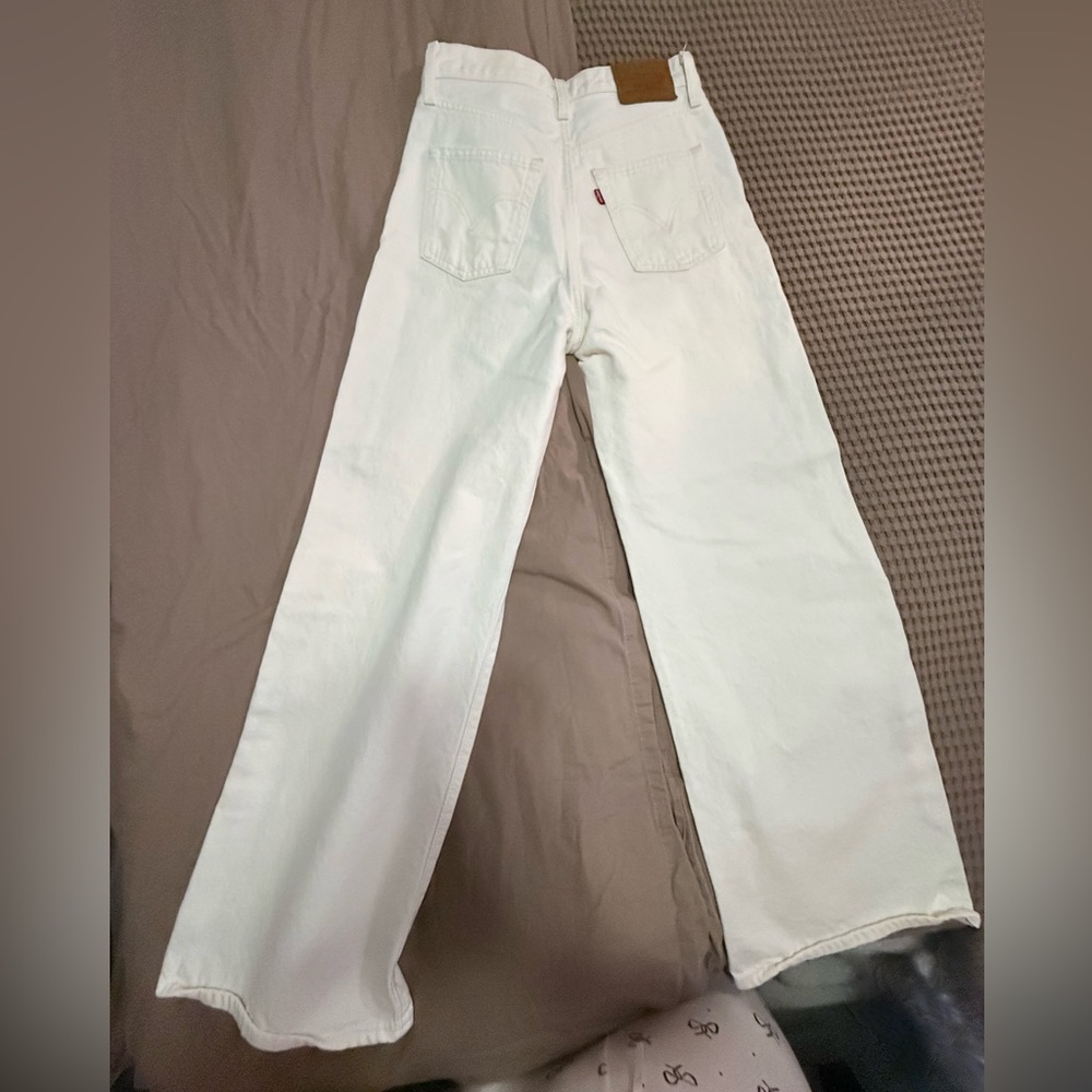 RIBCAGE WIDE LEG WOMEN'S JEANS - Picture 4 of 4